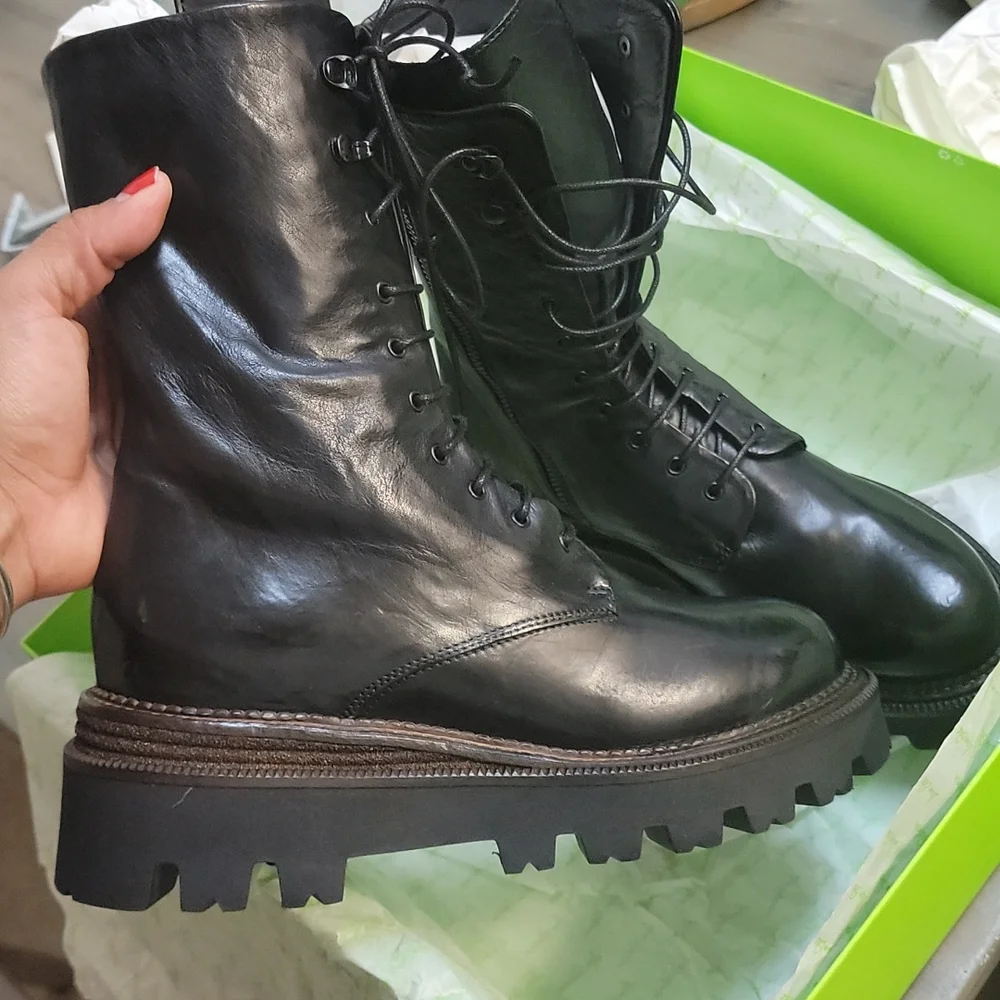 Sam Edelman combat boots - Picture 6 of 8
